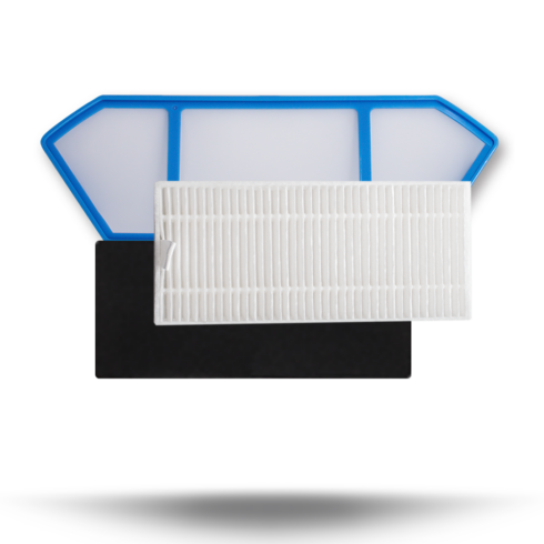 Hepa, sponge and dust filter